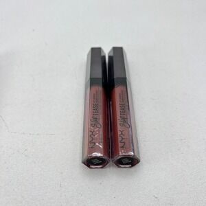 2x NYX Slip Tease Full Color Lip Lacquer Full Color Urban Oasis STLL22